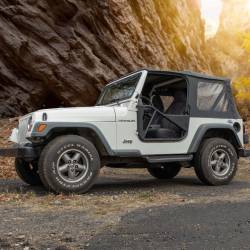 EZ4x4 - EZ4x4 1997 0072 PHANTOM Aluminum Tube Doors Black for 97-06 Jeep Wrangler TJ - Image 3