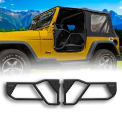 EZ4x4 - EZ4x4 1997 0092 Razor Aluminum Tube Doors Black for 97-06 Jeep Wrangler TJ - Image 1