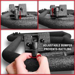 EZ4x4 - EZ4x4 1997 0092 Razor Aluminum Tube Doors Black for 97-06 Jeep Wrangler TJ - Image 5