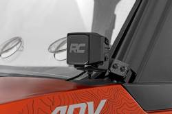 Rough Country Suspension Systems - Rough Country 93304 A-Pillar 3" LED Ditch Light Kit-Spot for Xpedition ADV 5 - Image 4
