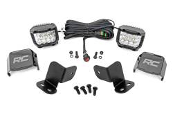 Rough Country Suspension Systems - Rough Country 93215 Rear Cab Mount 3" LED Pod Light Kit for Segway 570 F - Image 1