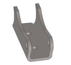 Artec Industries - Artec JK4413 Front Axle Shock Mounts for 07-18 Jeep Wrangler JK - Image 2