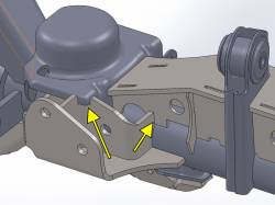Artec Industries - Artec JK4407 Heavy Duty Stock Tracbar Bracket for 07-18 Jeep Wrangler JK - Image 2