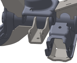 Artec Industries - Artec JK4413 Front Axle Shock Mounts for 07-18 Jeep Wrangler JK - Image 4