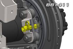 Artec Industries - Artec BB1411 1-Ton 14-Bolt Sensor Mounts Pair for 07-18 Jeep Wrangler JK - Image 2