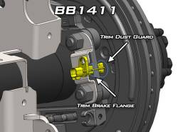 Artec Industries - Artec BB1411 1-Ton 14-Bolt Sensor Mounts Pair for 07-18 Jeep Wrangler JK - Image 3