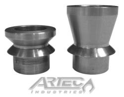 Artec Industries - Artec SP1203 Wide 3/4" High Misalignment Spacers SS 9/16" Pair - Image 2