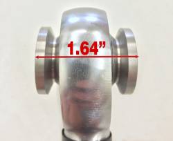 Artec Industries - Artec SP1403 Short 7/8" High Misalignment Spacers SS 3/4" Pair - Image 3