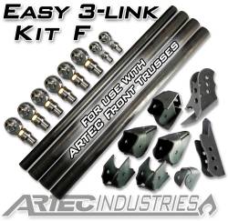 Artec Industries - Artec LK0102 Easy 3-Link Kit-F for Trusses w/o Tubing Outside Frame Chevy/Ford - Image 1