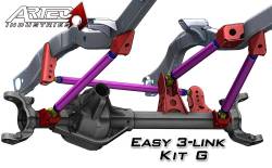 Artec Industries - Artec LK0134 3-Link Kit-G Adjustable Upper Link No Tubing Outside Frame Offset - Image 2