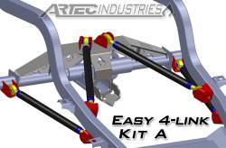 Artec Industries - Artec LK0001 Easy 4-Link Kit A Tube 7/8" & 1.25" Rod Ends - Image 3