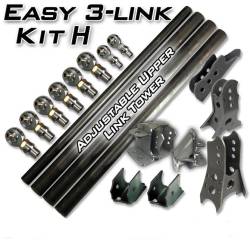 Artec Industries - Artec LK0162 Easy 3-Link Kit H Adjustable Upper Link Outside Frame Offset w/DOM - Image 2