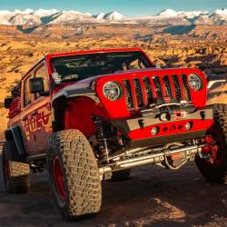 Artec Industries - Artec JJ8015 Powdercoat Front Bumper w/Aluminum Skid for 07+ Jeep Wrangler/JT - Image 6