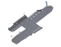 Artec Industries - Artec JL4169 Aluminum Full Bellypan w/Oil Door for 18+ Jeep Wrangler JL 4DR 3.0L - Image 3
