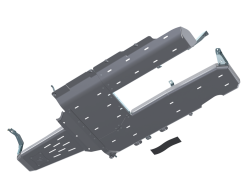 Artec Industries - Artec JL4118 Exhaust Skid Plate for 18+ Jeep Wrangler JL 4DR 3.6/2.0/392 - Image 4
