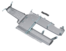 Artec Industries - Artec JL4118 Exhaust Skid Plate for 18+ Jeep Wrangler JL 4DR 3.6/2.0/392 - Image 5
