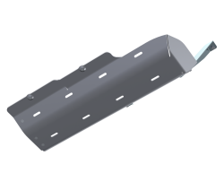 Artec Industries - Artec JL4118 Exhaust Skid Plate for 18+ Jeep Wrangler JL 4DR 3.6/2.0/392 - Image 2