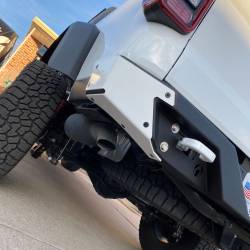 Artec Industries - Artec JT0011 Rear Bumper Aluminum Corner Skids for 20+ Jeep Gladiator JT - Image 2