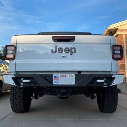 Artec Industries - Artec JT0011 Rear Bumper Aluminum Corner Skids for 20+ Jeep Gladiator JT - Image 3