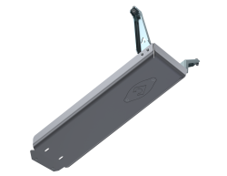 Artec Industries - Artec JL4188 Oil Skid Only w/Oil Door Aluminum for 18+ Wrangler JL 2/4DR 2.0L - Image 1