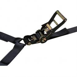 Bulldog Winch - Bulldog Winch 20363 Horizontal Tire Ratcheting Y Tie-Down Strap - Image 2