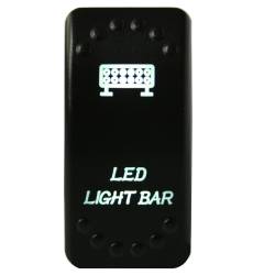 Bulldog Winch - Bulldog Winch 20260 Rocker Switch On/Off 5-Pin LED Light Bar White - Image 3