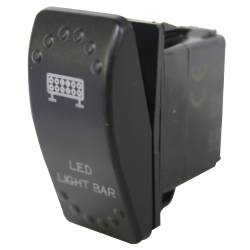 Bulldog Winch - Bulldog Winch 20260 Rocker Switch On/Off 5-Pin LED Light Bar White - Image 4