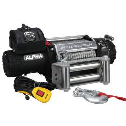 Bulldog Winch - Bulldog Winch 10047 15000 LB Truck Winch 80 Ft Wire Rope Roller Fairlead - Image 2