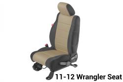 Diver Down - Diver Down 14167-2024 Seat Cover for 07-10 Jeep Wrangler JK Tan Neoprene Pair - Image 3