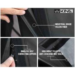 King 4WD - King 4wd 14010335 Soft Top Tinted Windows for 07-09 Jeep Wrangler JK 2DR Black - Image 6