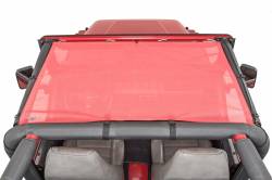 MasterTop - MasterTop 14200102 Red Mesh Bimini Top ShadeMaker for 87-95 Jeep Wrangler YJ - Image 3