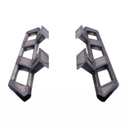 Motobilt - Motobilt MB1159 Frame Mounted Rocker Guards for 18+ Jeep Wrangler JL 2DR - Image 1