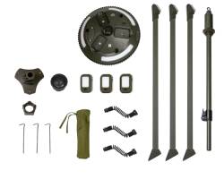 Overland Vehicle Systems - Overland Vehicle Systems 15049901 UFO Solar Light Pods/Speaker Lights - Image 3