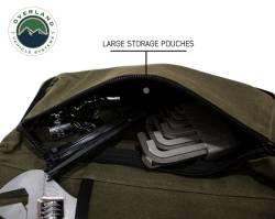 Overland Vehicle Systems - Overland Vehicle Systems 21079941 Rolled General Tool Storage Bag Waxed Canvas - Image 4