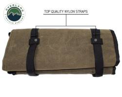 Overland Vehicle Systems - Overland Vehicle Systems 21079941 Rolled General Tool Storage Bag Waxed Canvas - Image 6
