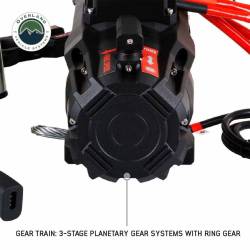 Overland Vehicle Systems - Overland Vehicle Systems 19089901 SCAR 10 10000lb Winch w/Stl Cable & Remote - Image 9