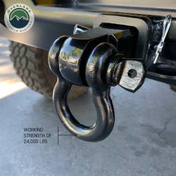 Overland Vehicle Systems - Overland Vehicle Systems 19109901 Hitch D-Ring Receiver Mount Recovery Shackle - Image 6