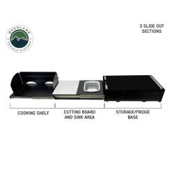 Overland Vehicle Systems - Overland Vehicle 21010401 Cargo Box Kitchen w/Slide Out Sink Cook Shelves - Image 3