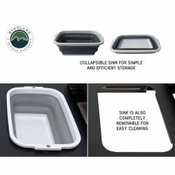 Overland Vehicle Systems - Overland Vehicle 21010401 Cargo Box Kitchen w/Slide Out Sink Cook Shelves - Image 7
