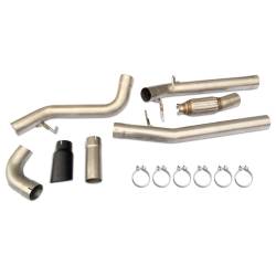 Pacific Performance Engineering - PPE 117050020 304 SS Cat Back Exhaust Kit Single Exit 20-22 GM 3.0L Duramax - Image 2