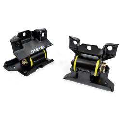 Pacific Performance Engineering - PPE 168030160 Engine Mount Kit 60 Hardness Yellow for 01-10 GM 6.6L Duramax - Image 1