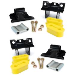 Pacific Performance Engineering - PPE 168030160 Engine Mount Kit 60 Hardness Yellow for 01-10 GM 6.6L Duramax - Image 2