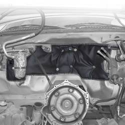 Pacific Performance Engineering - PPE 149000135 Heat/Sound Insulator Firewall for 01-07 GM 6.6L Duramax Silver - Image 1