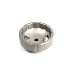 Pacific Performance Engineering - PPE 114000659 Hard Anodized Billet Aluminum Engine Oil Filter Socket-76mm 14F - Image 2