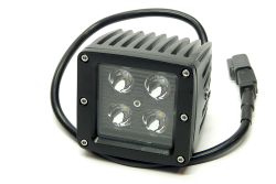 Top Gun Customz - Top Gun Customz TGC79916 3x3" 16W Square LED Light Spot 1440 Lumens Black Series - Image 2