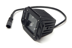 Top Gun Customz - Top Gun Customz TGC79915 3x3" 16W Sq Flush Mount LED Light Flood 1440 Lumens Blk - Image 3