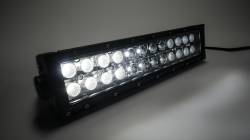 Top Gun Customz - Top Gun Customz TGC77015 12" LED Light Bar Dbl Row Combo Amber/White Flood/Beam - Image 2