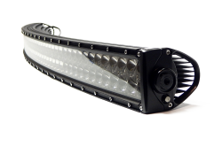 Top Gun Customz - Top Gun Customz TGC74052 52" LED Bar Curved Chrome Dbl Row Combo 300W 27000Lm - Image 1