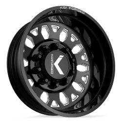 KG1 Wheels - KG1 Wheels KD002 Honor 26x8.25 10x285 145/167 Mm Black/Milled KD002R2682528GPM - Image 1