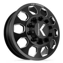 KG1 Wheels - KG1 Wheels KD003 Sarge 26x8.25 10x285 146mm Gloss Black/Milled KD003F2682528GPM - Image 1